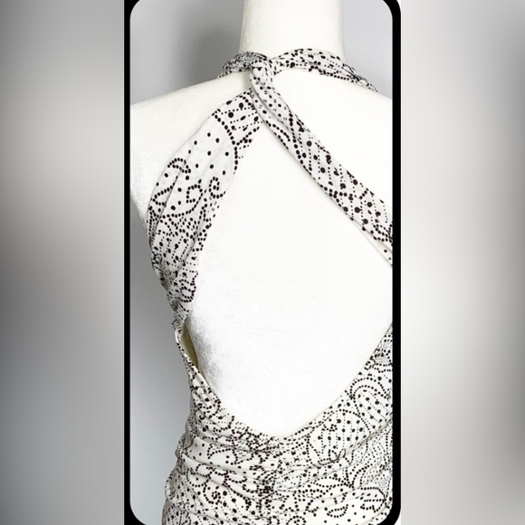 Beautiful wedding guest dress/Sundress with Ruching and open back details - Picture 7 of 7